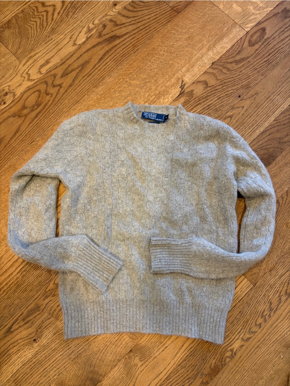 Ralph Lauren Polo 100% Cashmere Knit Crewneck Sweater
